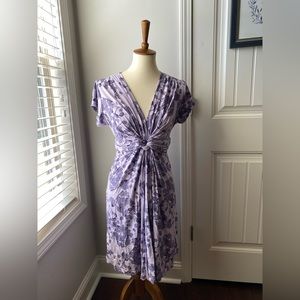 Purple Floral Seraphine Dress sz US 10